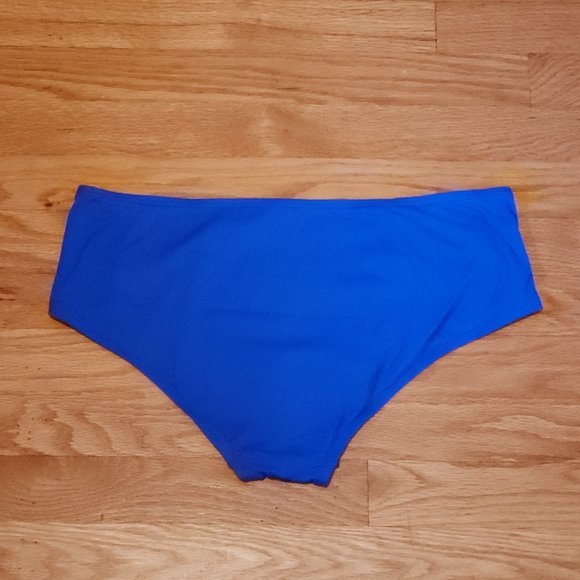 JUICY Couture BLUE Nautical Swim Bottoms Hearts XL - Picture 3 of 9